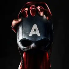 imagen de instagram mascara capitan america